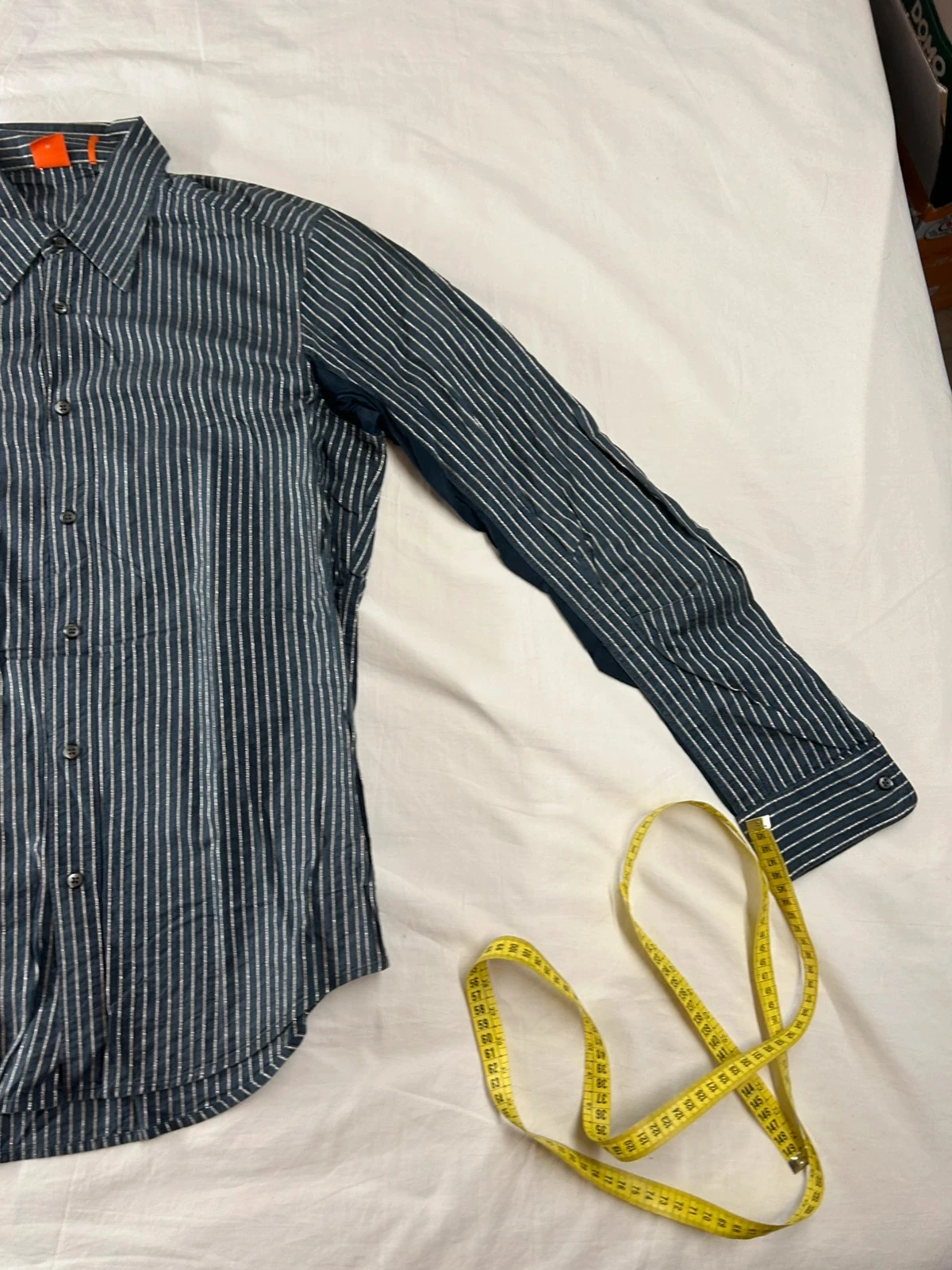 Camisa a rayas vintage Hugo Boss – photo 5